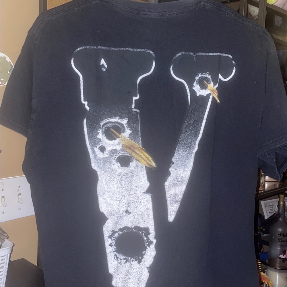 Pop smoke V Lone Black Graphic T-Shirt